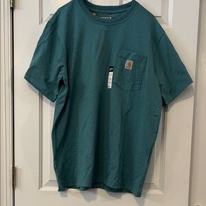 Carhartt Men's Blue Pocket Tee
